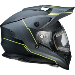Z1R Range Snow Helmet - Bladestorm - Electric - Dual Pane - Gray/Black/Hi-Viz Yellow - Large 0101-14068