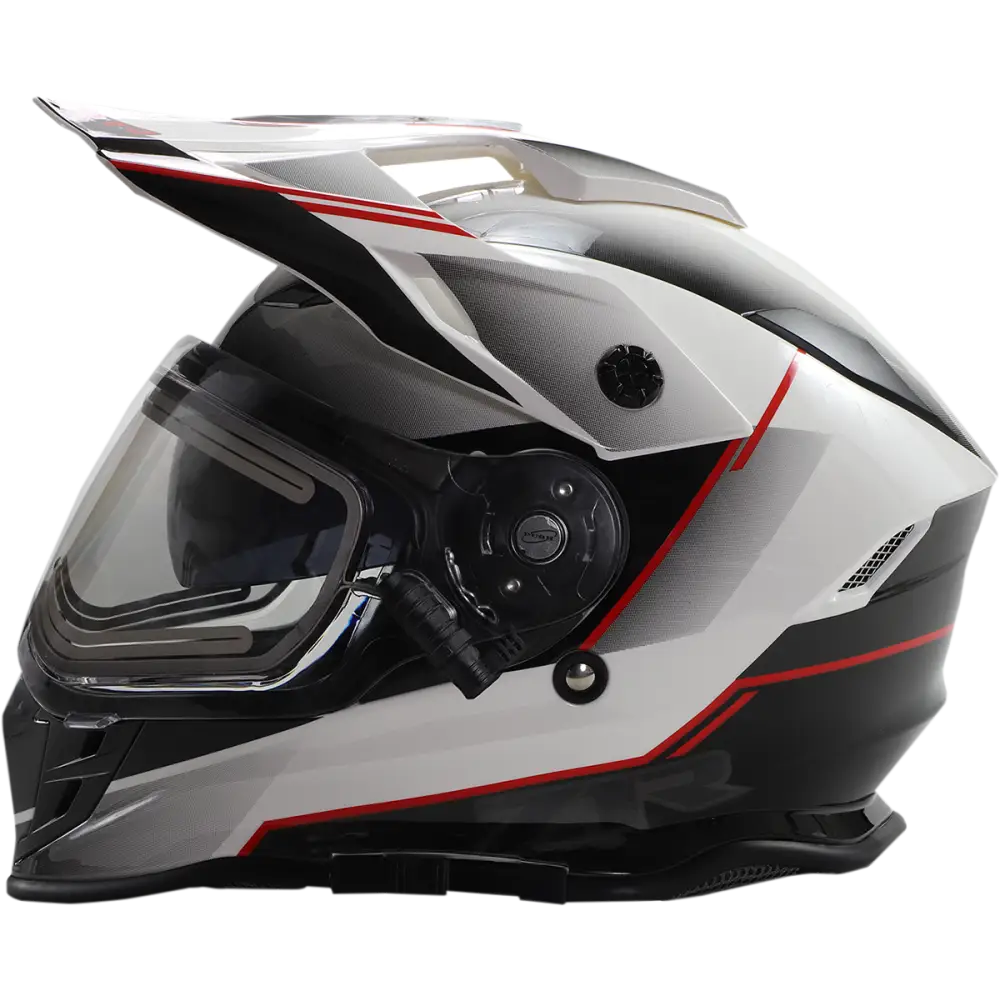 Z1R Range Snow Helmet - Bladestorm - Electric - Dual Pane - Black/Red/White - 2XL 0101-14058