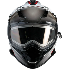 Z1R Range Snow Helmet - Bladestorm - Electric - Dual Pane - Black/Red/White - Medium 0101-14055