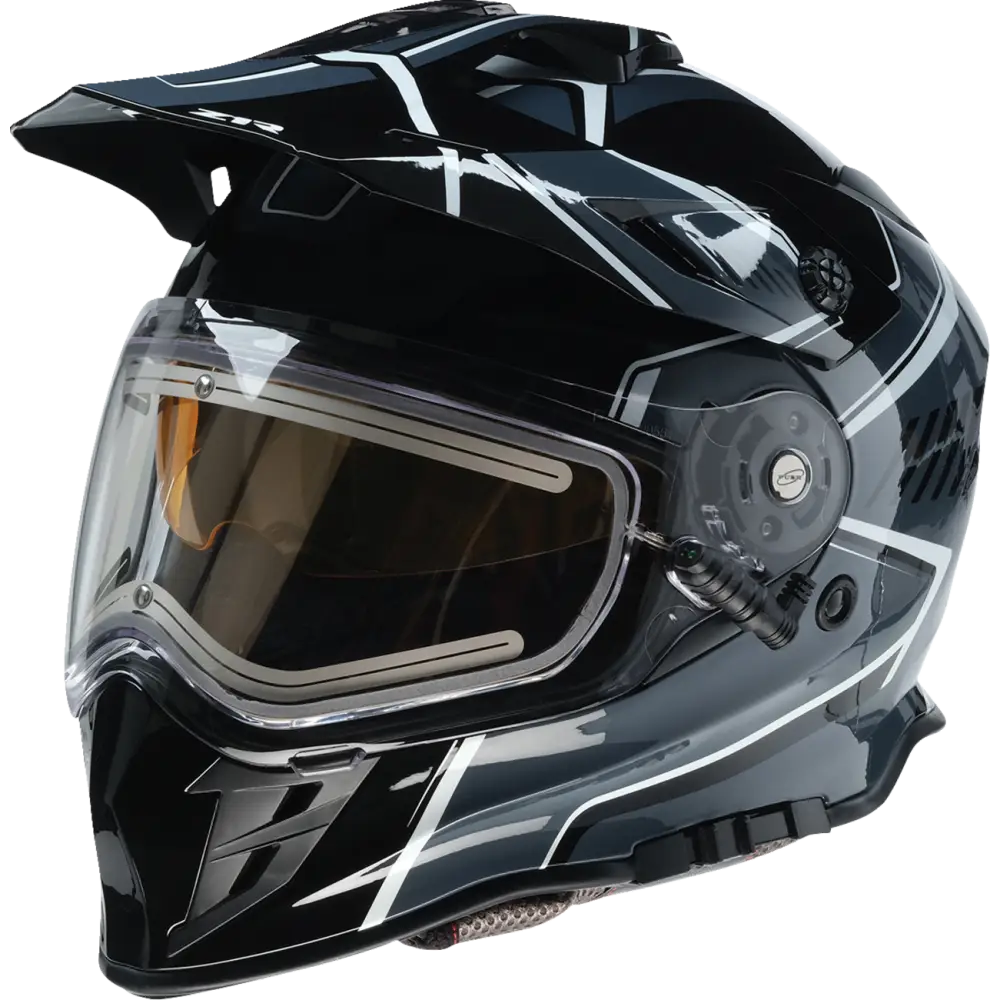 Z1R Range Snow Helmet - Rotor - Black/Gray/White - 2XL 0101-17252