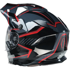 Z1R Range Snow Helmet - Rotor - Black/Red - Large 0101-17232