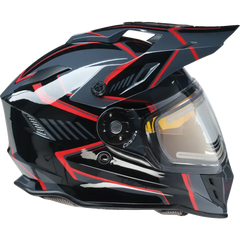 Z1R Range Snow Helmet - Rotor - Black/Red - Large 0101-17232