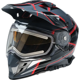 Z1R Range Snow Helmet - Rotor - Black/Red - Large 0101-17232