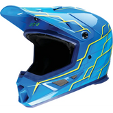 Z1R Rise 2.0 Helmet - Hyacinth - Teal/Yellow - XS 0110-8637
