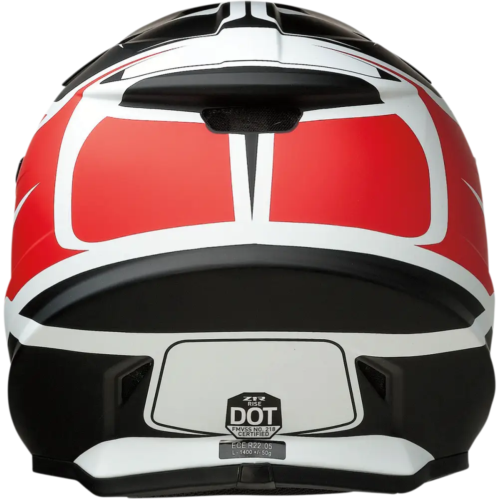 Z1R Rise Helmet - Flame - Red - Large 0110-7243