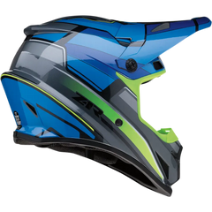 Z1R Rise Helmet - MC - Blue/Hi-Viz - 4XL 0110-7199