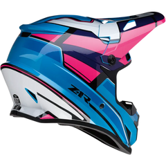 Z1R Rise Helmet - MC - Pink/Blue - 3XL 0110-7190