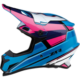Z1R Rise Helmet - MC - Pink/Blue - XL 0110-7188