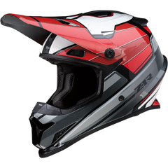 Z1R Rise Helmet - MC - Red/Gray - Large 0110-7211