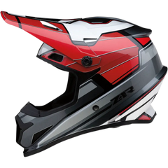 Z1R Rise Helmet - MC - Red/Gray - Small 0110-7209
