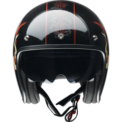 Z1R Saturn Helmet - Devilish - Gloss Black/Red - 2XL 0104-2881