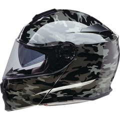 Z1R Solaris 2.0 Modular Helmet - Camo - Black/Gray - 4XL 0100-2614