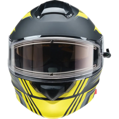 Z1R Solaris Helmet - First Tracks - Electric - Dual Pane - Black/Hi-Viz - XS 0120-0837