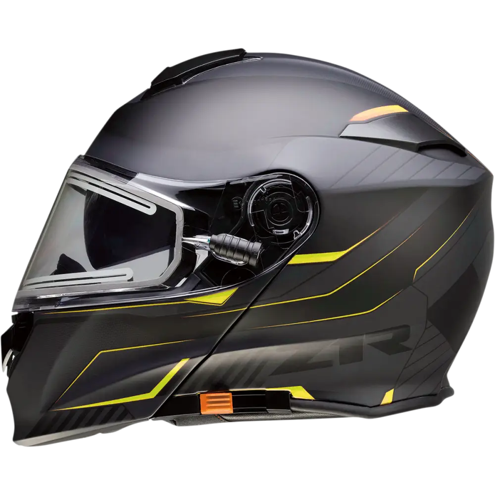 Z1R Solaris Helmet - Scythe - Electric - Dual Pane - Hi-Viz/Black - Large 0120-0670