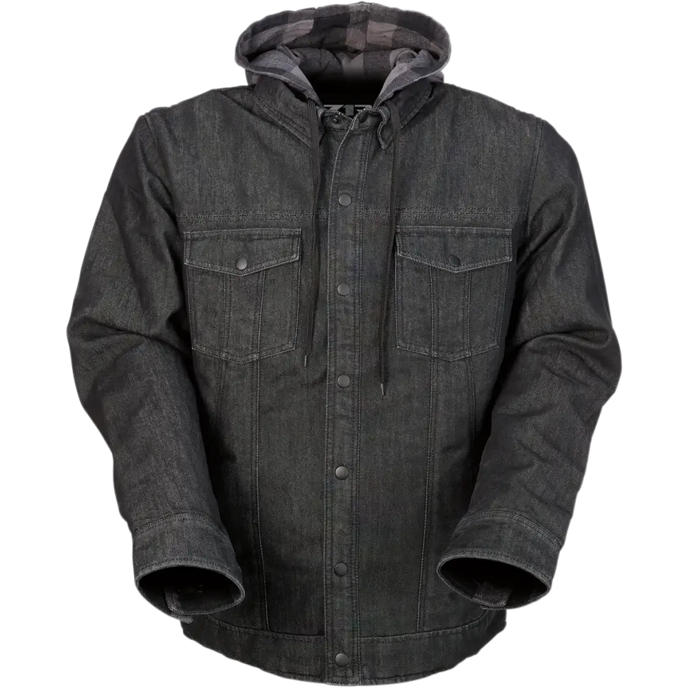 Z1R Timber Denim Shirt - Black/Gray - Small 2840-0074