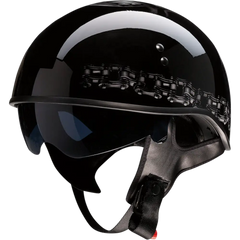 Z1R Vagrant Helmet - FTW - Black/Gray - Large 0103-1321