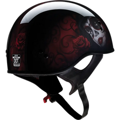 Z1R Vagrant Helmet - Red Catrina - Black/Red - XL 0103-1317