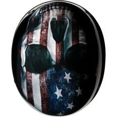 Z1R Vagrant Helmet - USA Skull - Black - 2XL 0103-1312