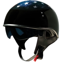 Z1R Vagrant Helmet - USA Skull - Black - Large 0103-1310