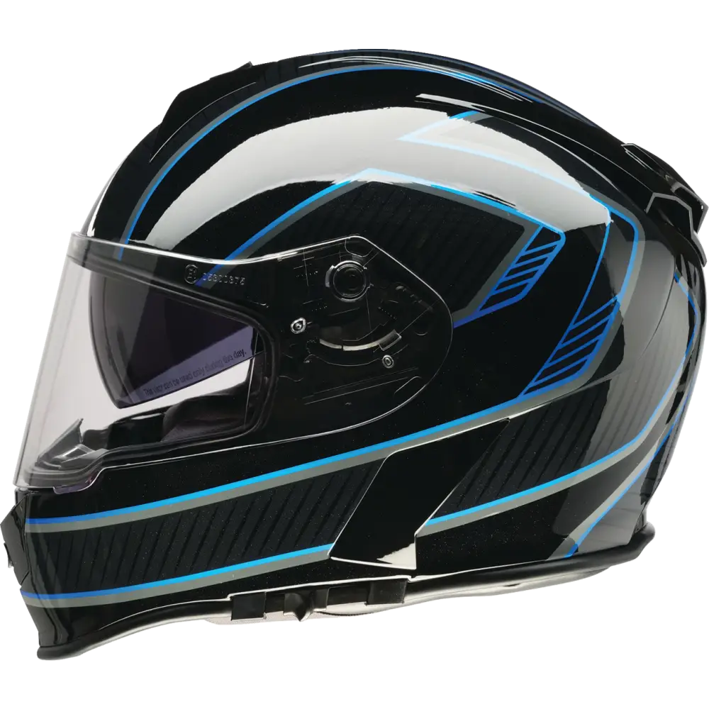 Z1R Warrant Helmet - Amplify - Black/Blue - XS 0101-17885
