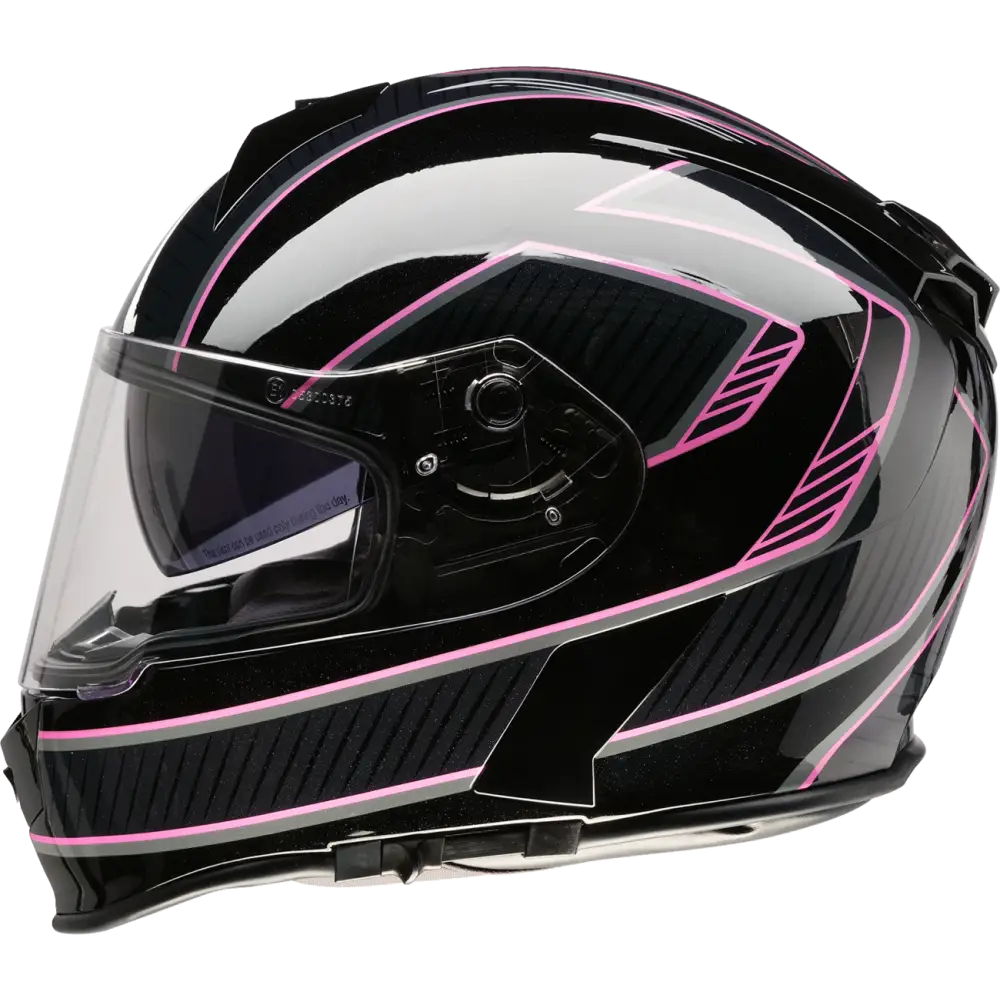 Z1R Warrant Helmet - Amplify - Black/Pink - Medium 0101-17906