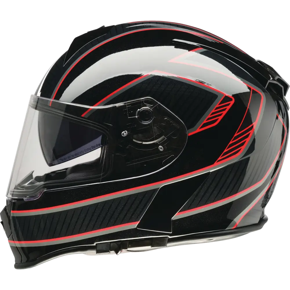 Z1R Warrant Helmet - Amplify - Black/Red - 2XL 0101-17896