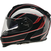 Z1R Warrant Helmet - Amplify - Black/Red - 2XL 0101-17896