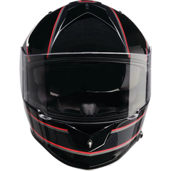 Z1R Warrant Helmet - Amplify - Black/Red - XL 0101-17895