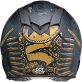 Z1R Warrant Helmet - Sombrero - Black/Gold - 2XL 0101-14175