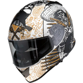Z1R Warrant Helmet - Sombrero - White/Gold - XL 0101-14168