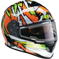 Z1R Warrant Snow Helmet - Neuron - Orange/Green - Medium 0101-17225