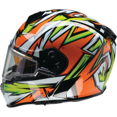 Z1R Warrant Snow Helmet - Neuron - Orange/Green - XS 0101-17223