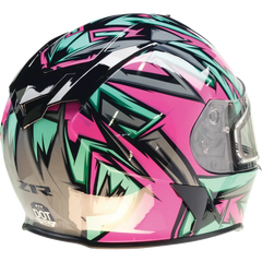 Z1R Warrant Snow Helmet - Neuron - Pink/Teal - Medium 0101-17211