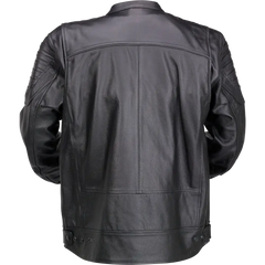 Z1R Widower Leather Jacket - Black - 2XL 2810-3973