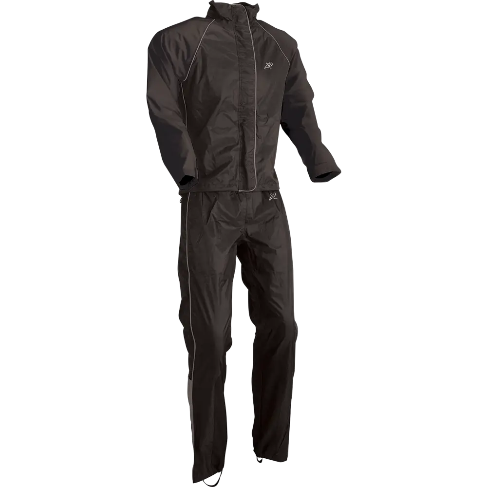 Z1R Women's 2-Piece Rainsuit - Black - Medium 2853-0029