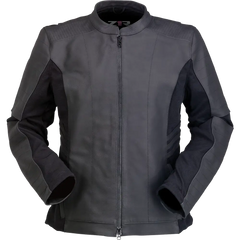 Z1R Women's Bellona Leather Jacket - Black - 3W 2813-1024