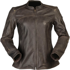Z1R Women's Chimay Jacket - Brown - XS 2813-1000