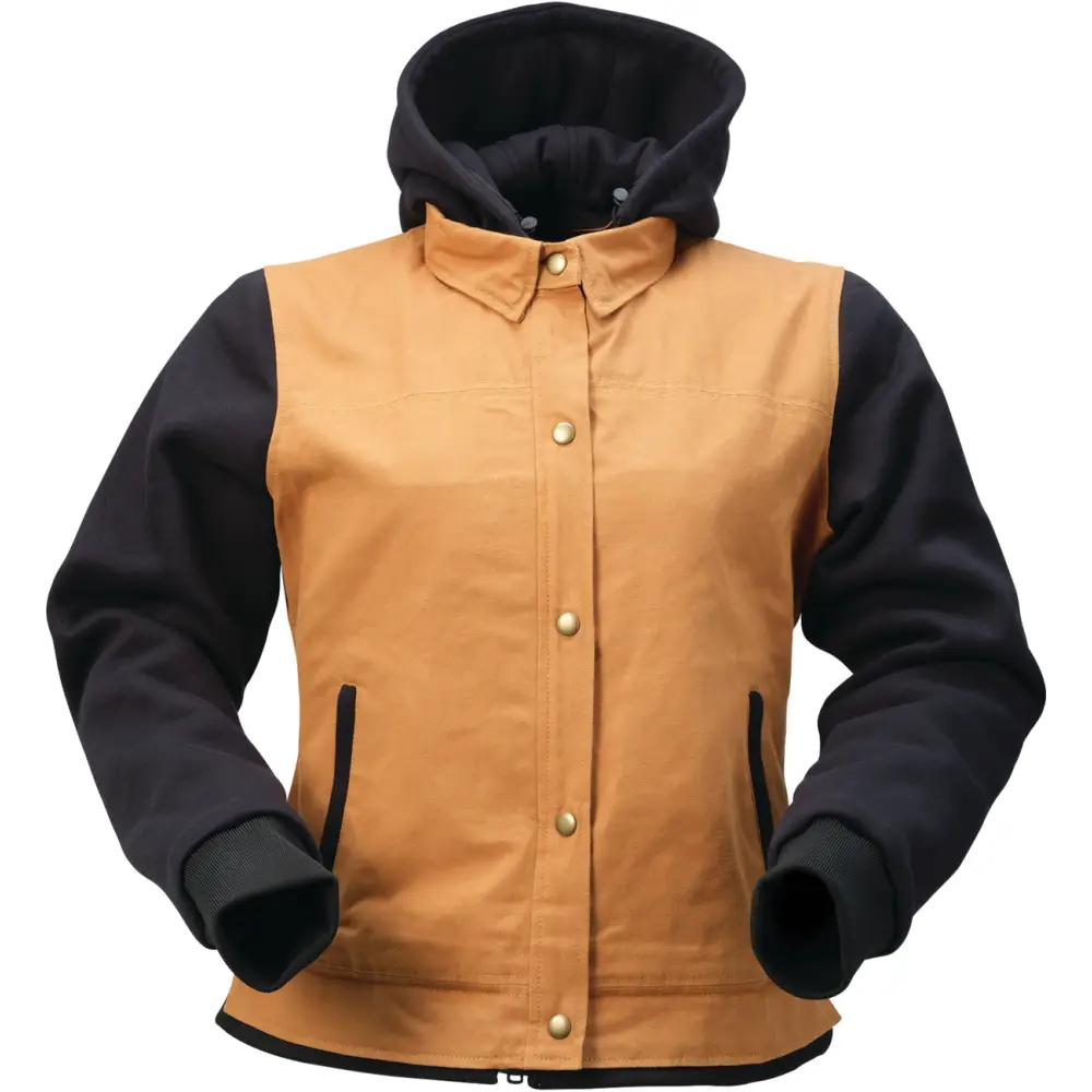 Z1R Women's Jayrod Jacket - Black/Tan - Medium 2813-1076