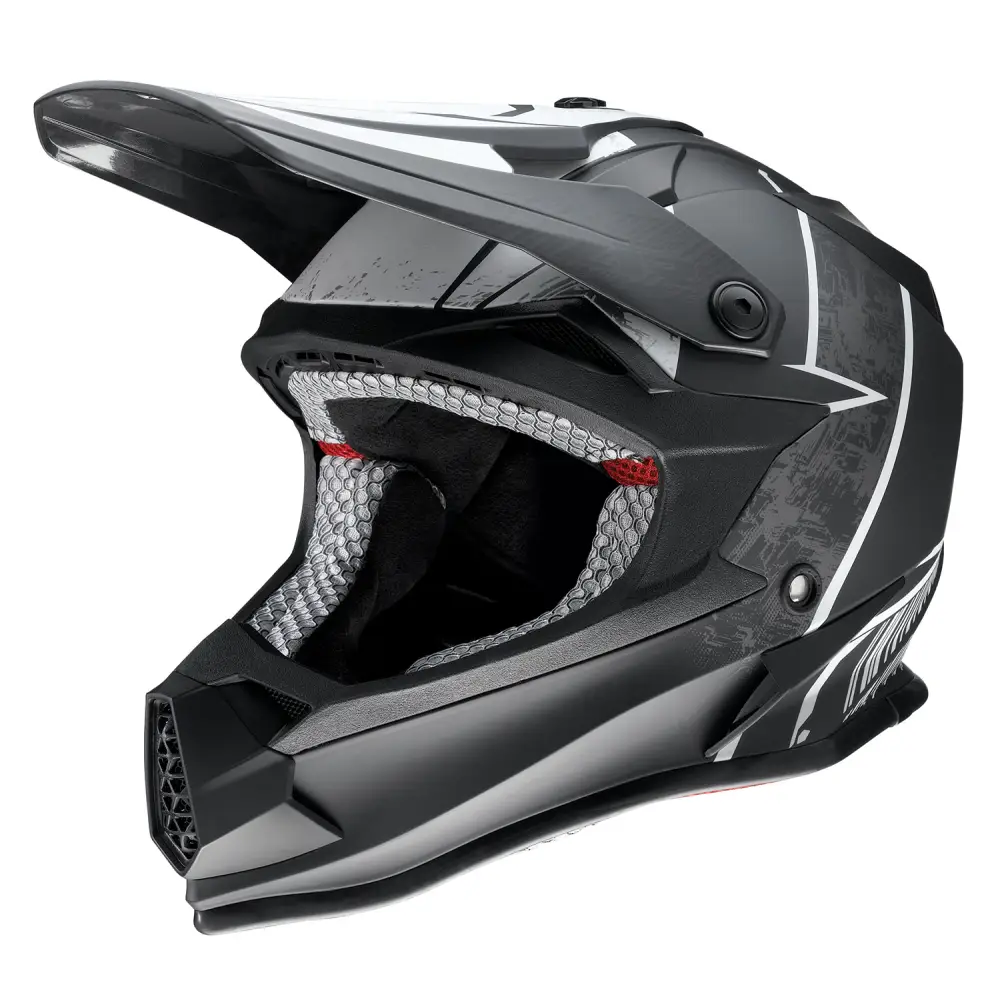 Z1R Youth F.I. Helmet - Fractal - MIPS? - Matte Black - Small 0111-1508