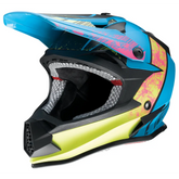 Z1R Youth F.I. Helmet - Fractal - MIPS? - Matte Blue/Hi-Viz - Large 0111-1516