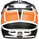 Z1R Youth Rise Helmet - Flame - Orange - Large 0111-1444