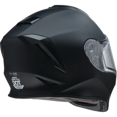Z1R Youth Warrant Snow Helmet - Flat Black - Small 0122-0144