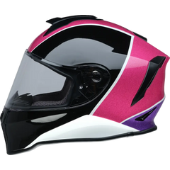 Z1R Youth Warrant Snow Helmet - Fresh Pow - Pink/Purple - Medium 0122-0136