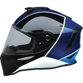 Z1R Youth Warrant Snow Helmet - Fresh Pow - Purple/Blue - Medium 0122-0139