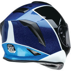 Z1R Youth Warrant Snow Helmet - Fresh Pow - Purple/Blue - Medium 0122-0139
