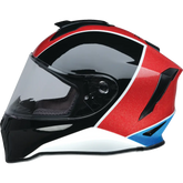 Z1R Youth Warrant Snow Helmet - Fresh Pow - Red/White/Blue - Medium 0122-0129