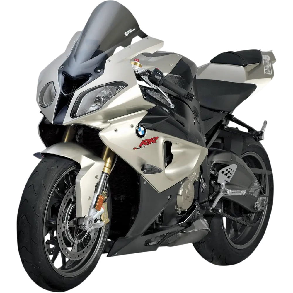 ZERO GRAVITY Double Bubble Windscreen - Smoke - S1000RR 16-810-02 - Windshield Fairing Group