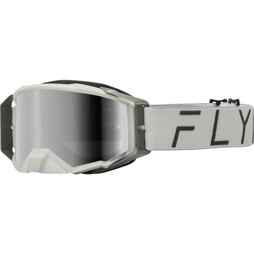 Zone Pro Goggle Grey W/ Grey Mirror/Smoke Lens