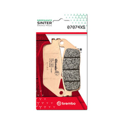Brembo 07074XS Prime XS Sintered Brake Pads for Suzuki Burgman