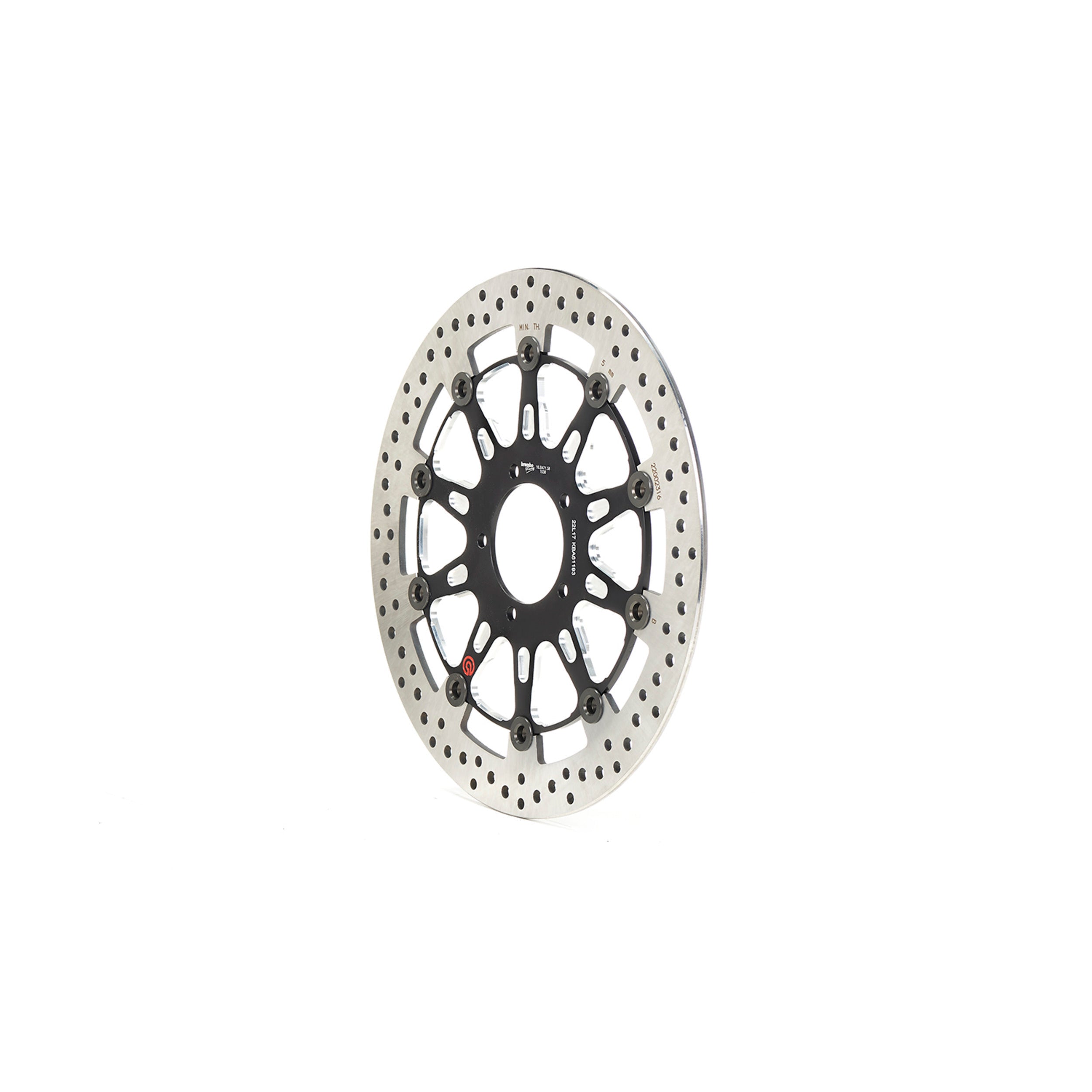 Brembo Xtra Front Groove Floating Brake Rotor 108C56058 for Ducati Scrambler